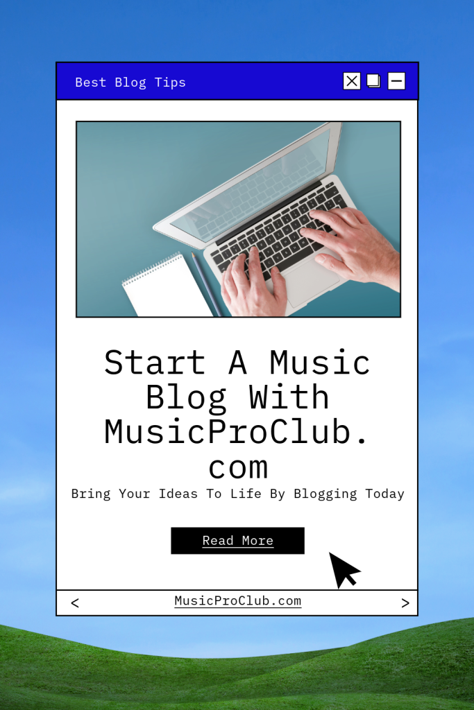 music blog writer